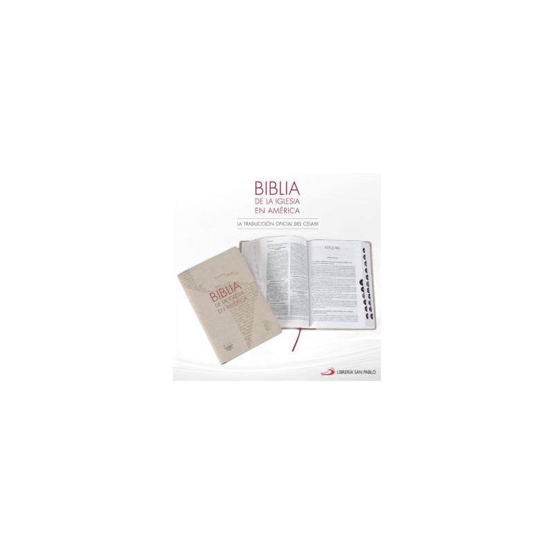 BIBLIA DE LA IGLESIA EN AMERICA SEMIFLEXIBLE CON UÑEROS ( BIA ) – PPC