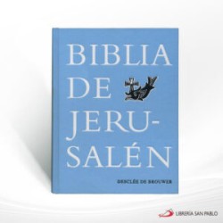 NUEVA BIBLIA DE JERUSALEN MANUAL TELA AZUL CIELO – DDB
