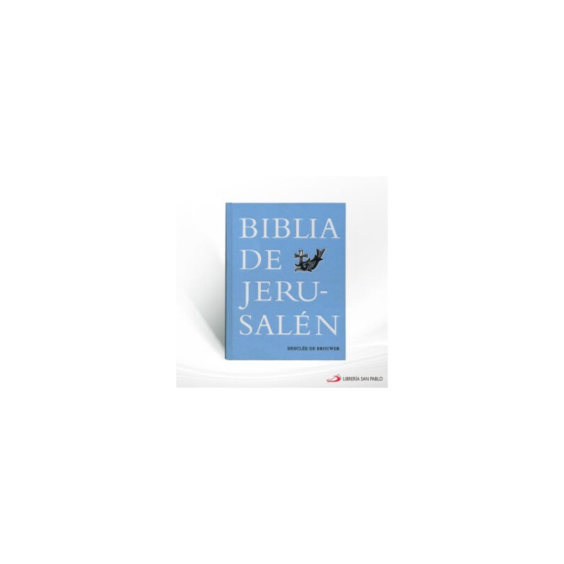 NUEVA BIBLIA DE JERUSALEN MANUAL TELA AZUL CIELO – DDB
