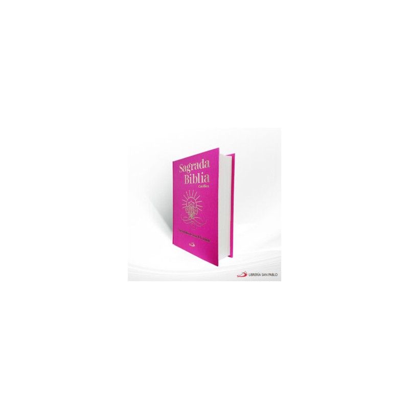 SAGRADA BIBLIA XV AÑOS COLOR ROSA – SAN PABLO